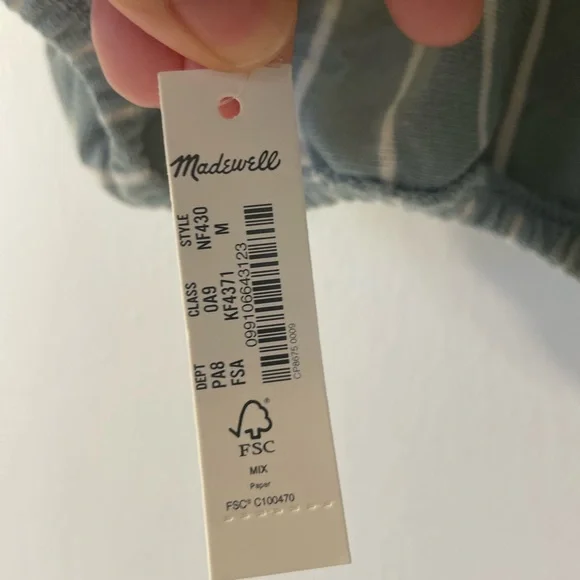 Madewell Organic Cotton Cropped Top - Picture 7 of 8